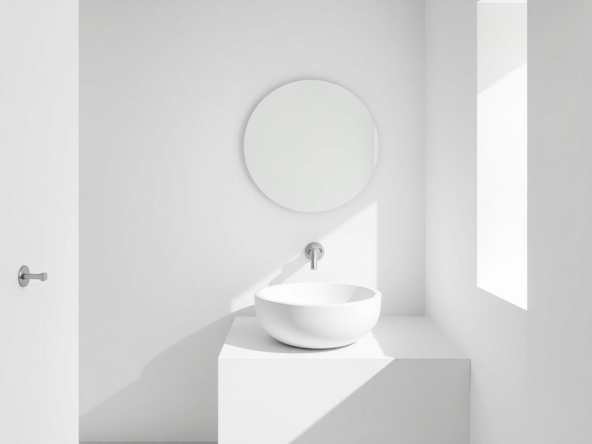 Minimal Guest Bathroom